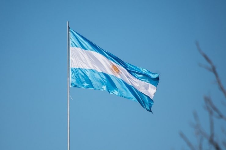 Argentina Flag $200 Bitcoin