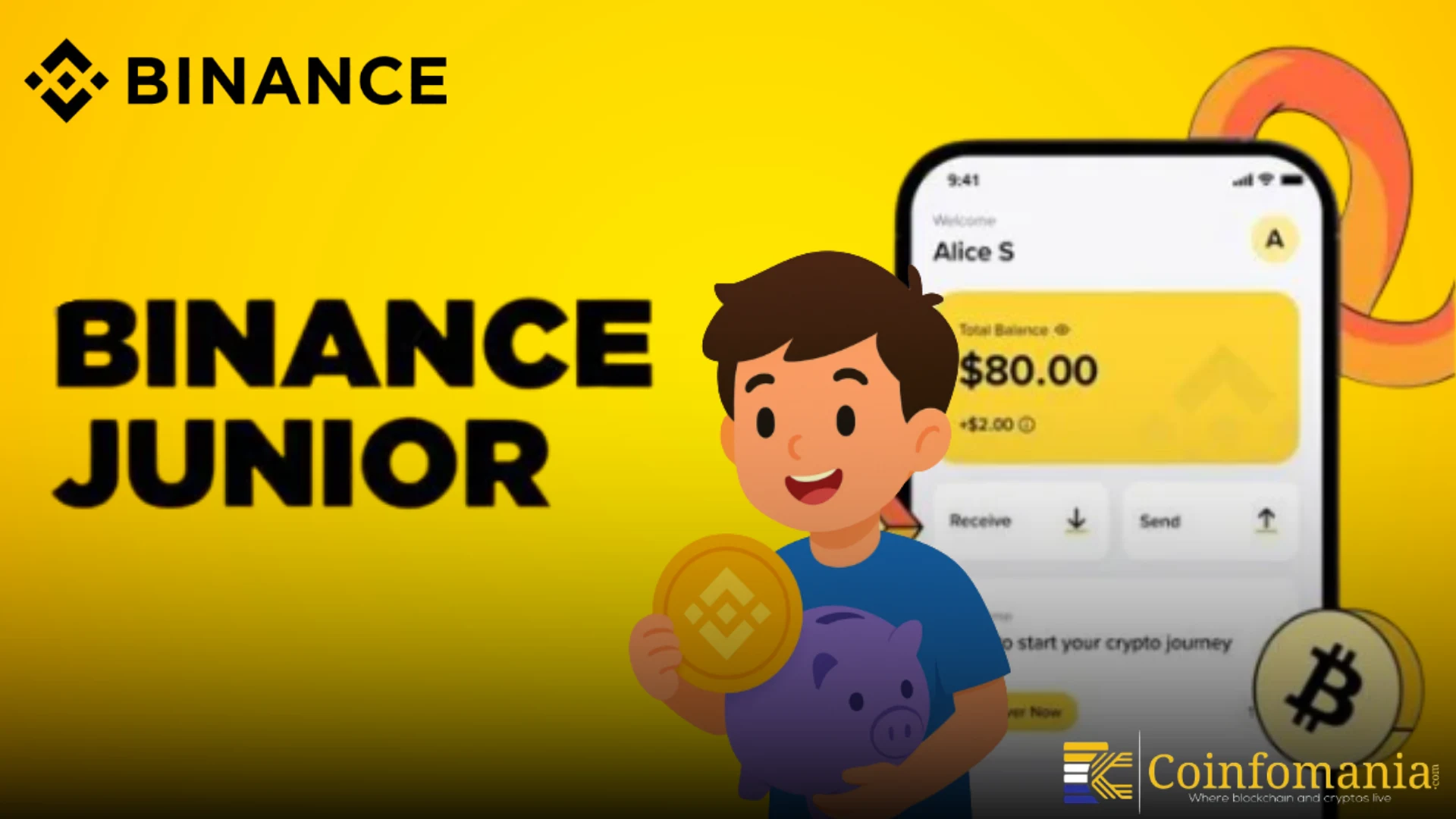 Lancement de Binance Junior : la première application crypto au monde  supervisée par les parents pour les investisseurs de la Gen Z