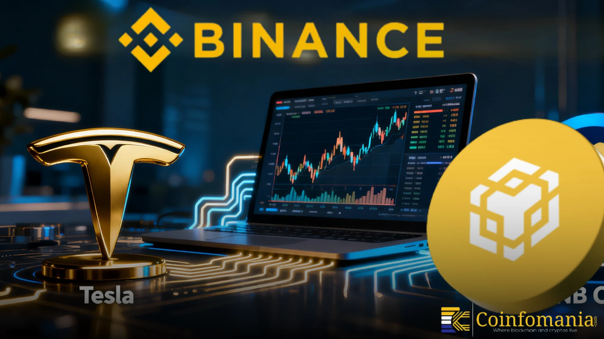 Binance Wallet lance les actions sur la blockchain avec des frais minimum  de 0 %