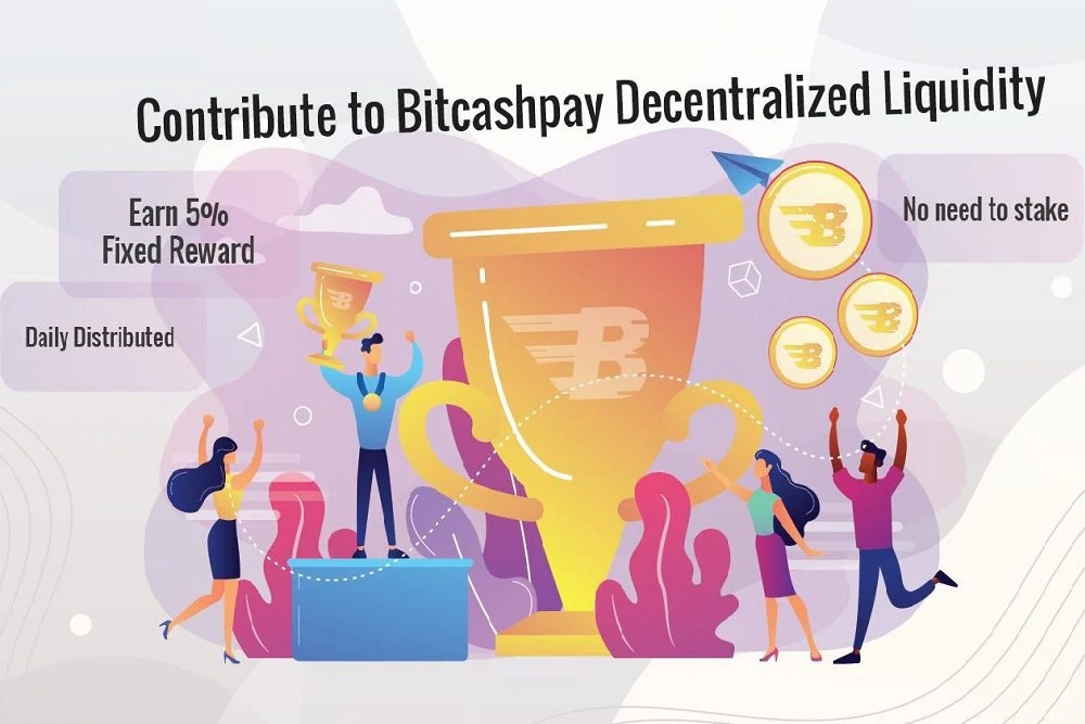 BitCashPay’s Decentralized Liquidity Contribution (DLC): The FIRST in the DEFI World