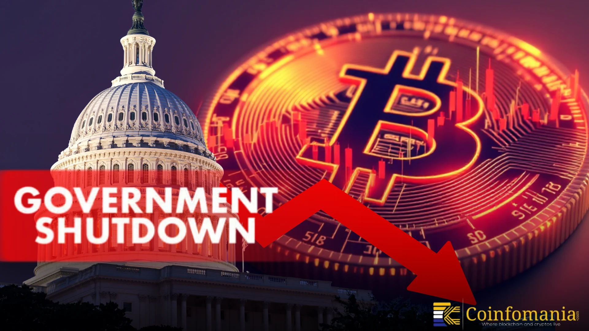 Bitcoin Drops After U.S. Shutdown Ends — History Repeats Itself