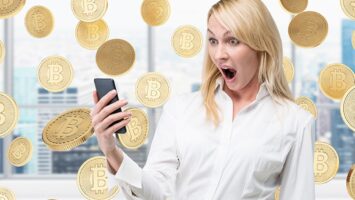 Bitcoin woman