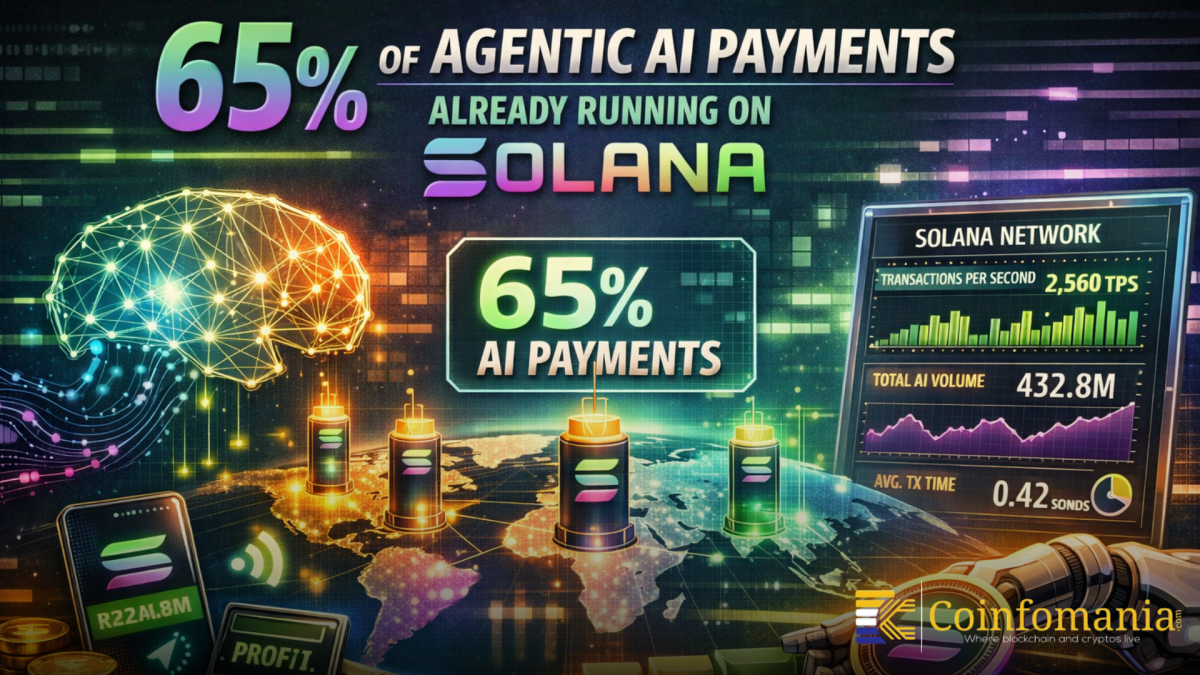 65% of Agentic AI Payments Already Running on Solana