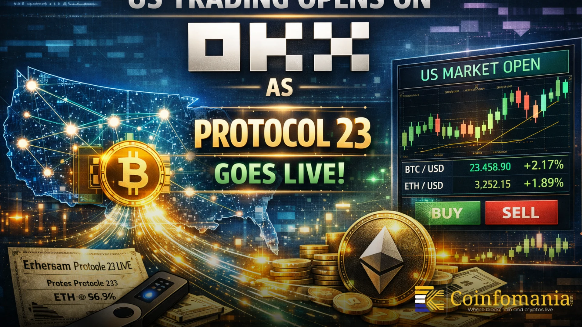 US Trading Opens on OKX as Protocol 23 Goes Live
