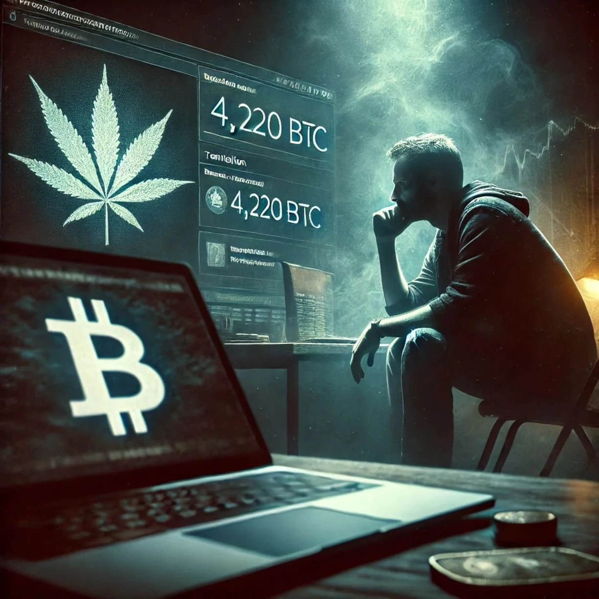 Dark Web Losses: A Trader Who Bought Weed For 4,220 BTC