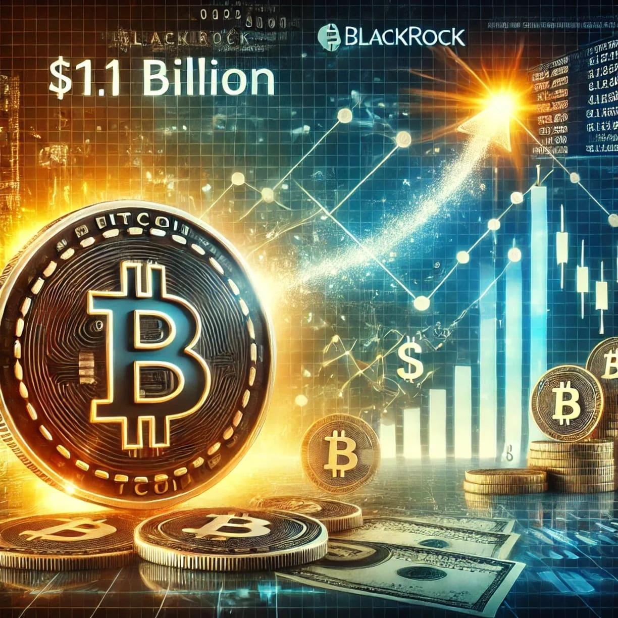 BTC Investors Pump $1.1B into BlackRock ETF as Bitcoin Hits New High