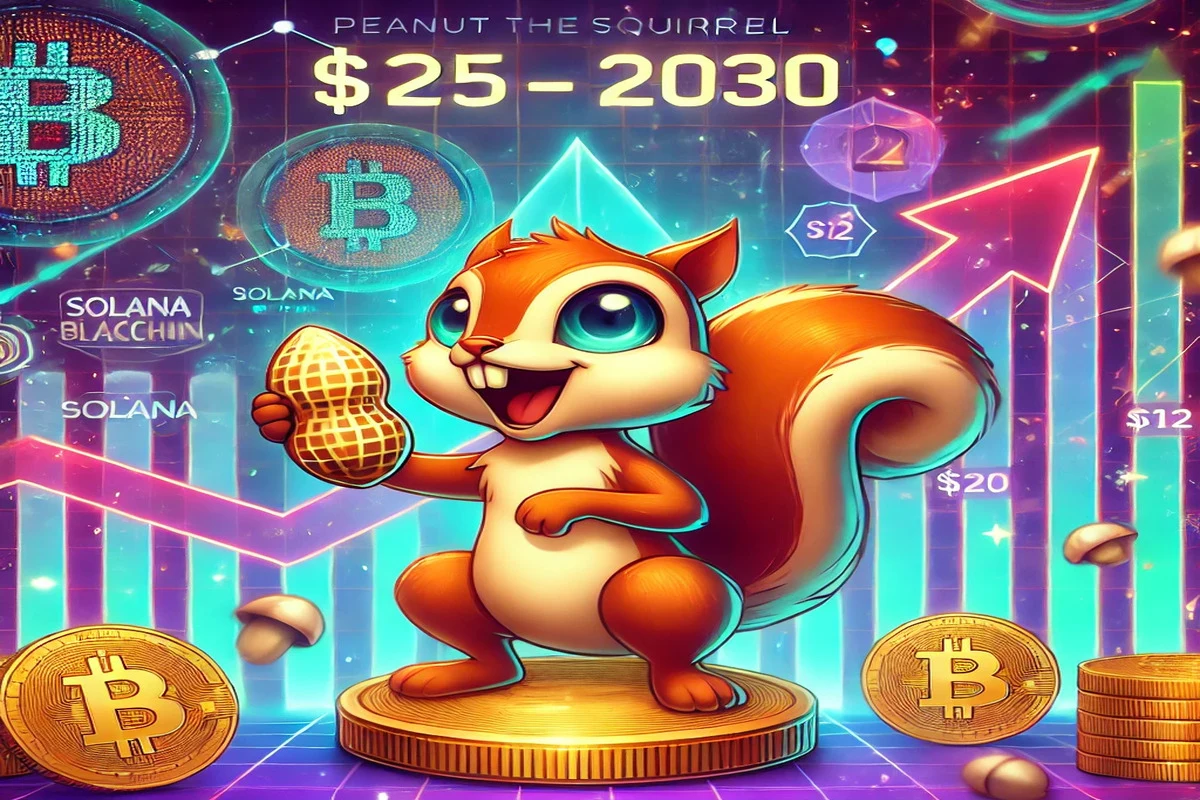 Peanut the Squirrel (PNUT) Price Prediction, 2025-2030: Can This Viral Solana-Based Memecoin Really Soar to $12 And Make You a Fortune by 2030?