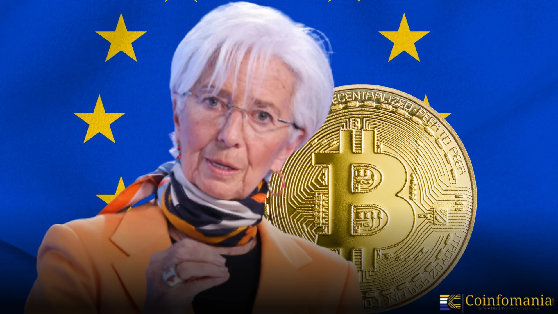 Christine Lagarde cuestiona el valor de Bitcoin mientras el Euro se debilita