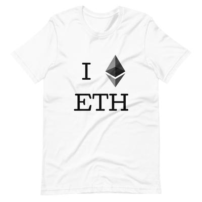 I Love Ethereum t-shirt