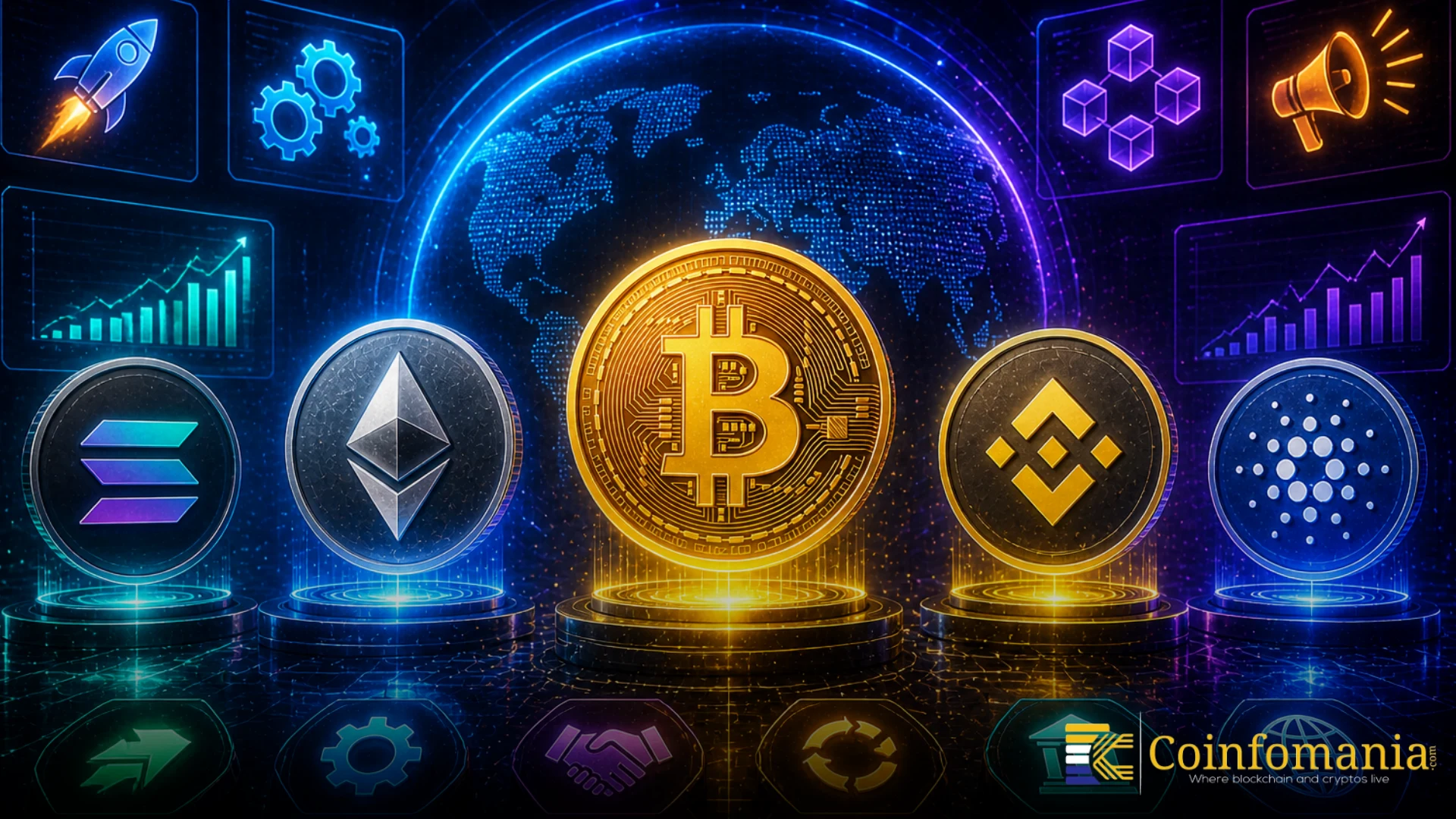Major Crypto Projects Push New Features And Token Moves This Week