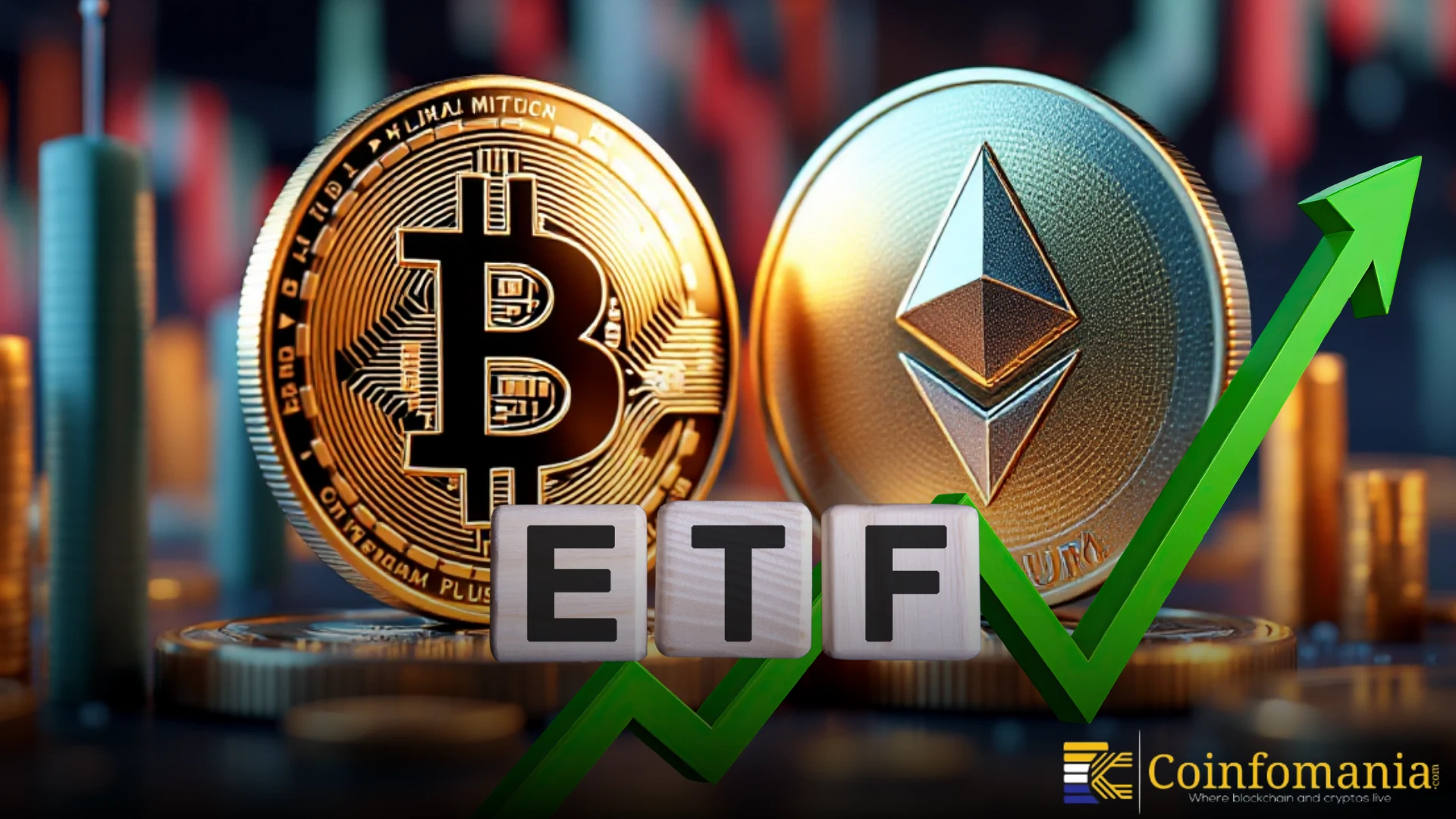 TradFi Accumulates Bitcoin and Ethereum as Crypto ETFs Record Massive  Inflows