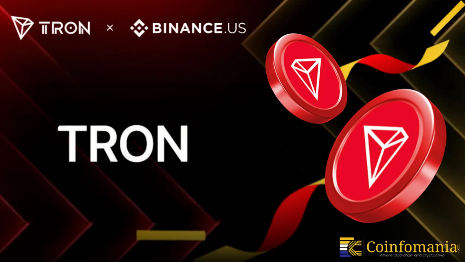 TRON just hit Binance US ja kauplejad tulevad sisse