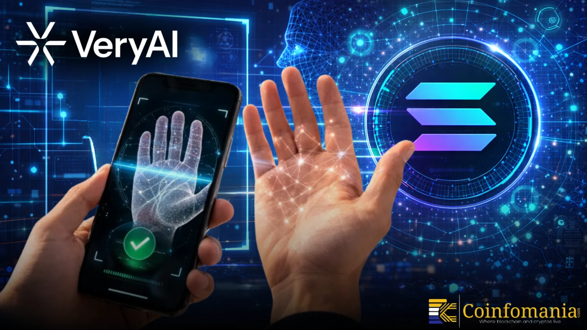 Scan Mania VeryAI Raises $10M to Build Palm-Scan ID System on Solana