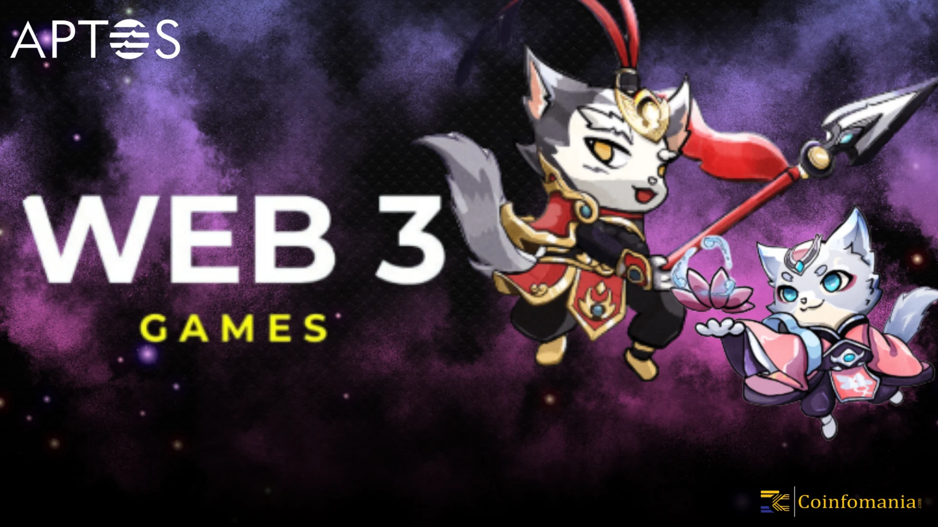 Aptos Launches First Web3 RPG Game With DeFi Cattos logo