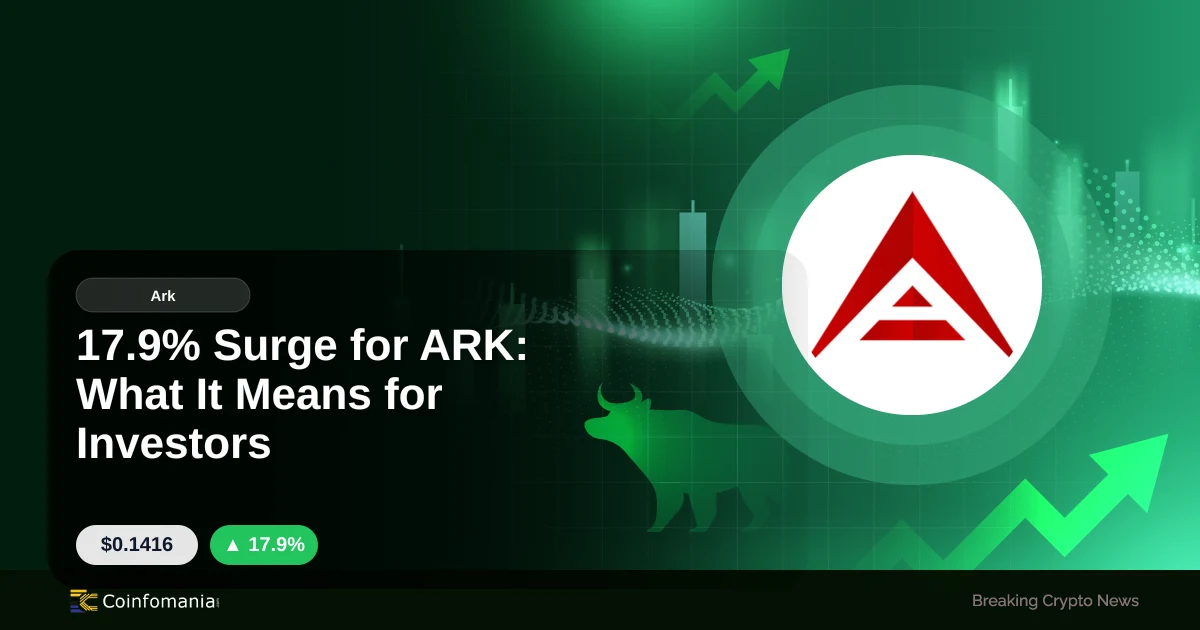 17.9% Surge for ARK: What It Means for Investors