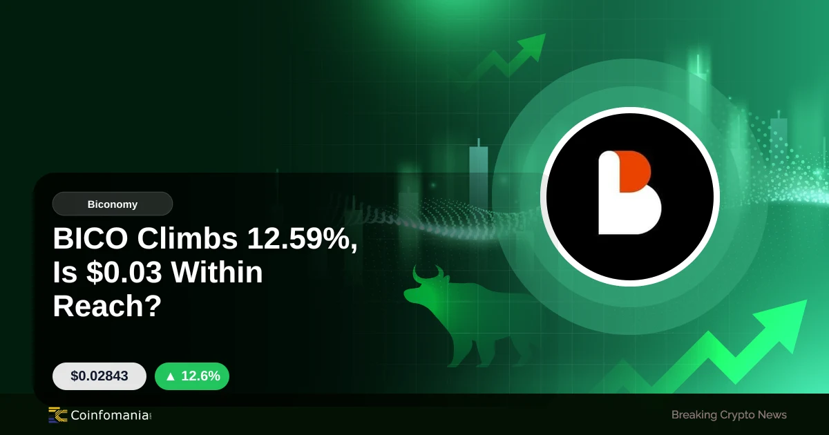BICO Climbs 12.59%, Is $0.03 Within Reach?