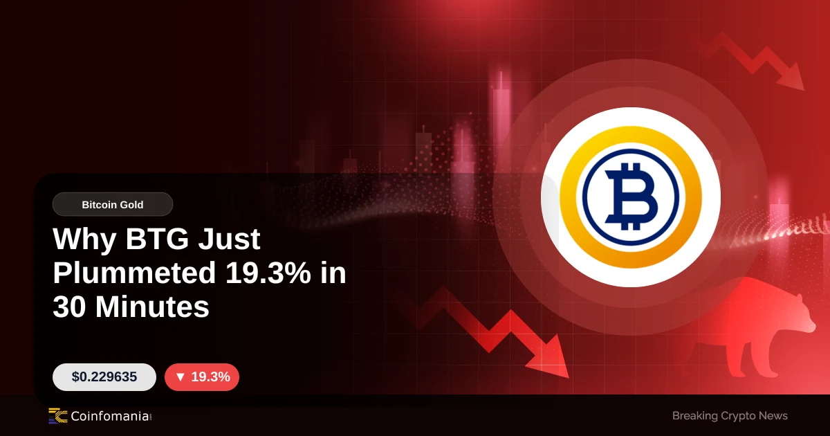 Why BTG Just Plummeted 19.3% in 30 Minutes