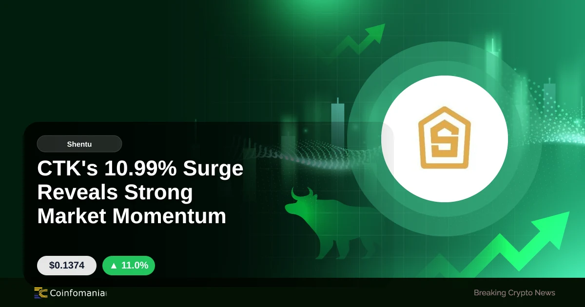 CTK’s 10.99% Surge Reveals Strong Market Momentum