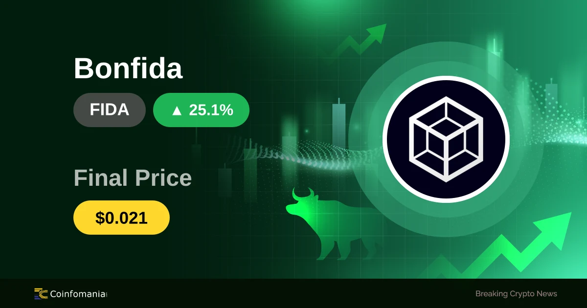 FIDA Rockets 25.15% as Market Dynamics Shift