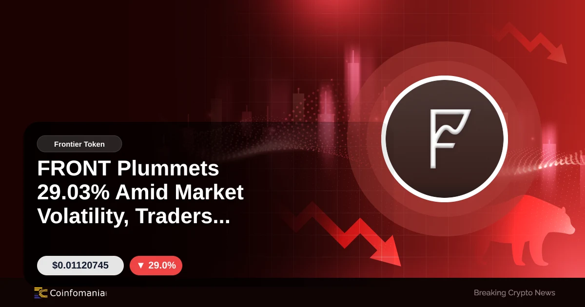 FRONT Plummets 29.03% Amid Market Volatility, Traders React