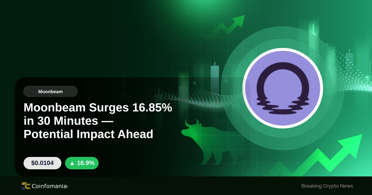 Moonbeam Surges 16.85% in 30 Minutes — Potential Impact Ahead