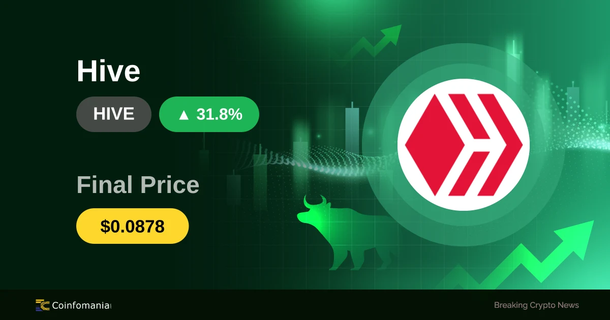 HIVE on Fire: 31.83% Surge Sparks Market Buzz