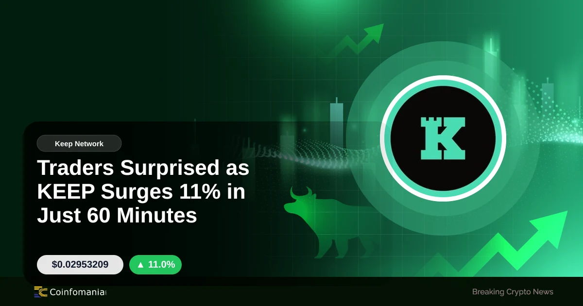 Traders Surprised as KEEP Surges 11% in Just 60 Minutes