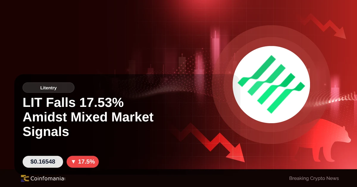 LIT Falls 17.53% Amidst Mixed Market Signals