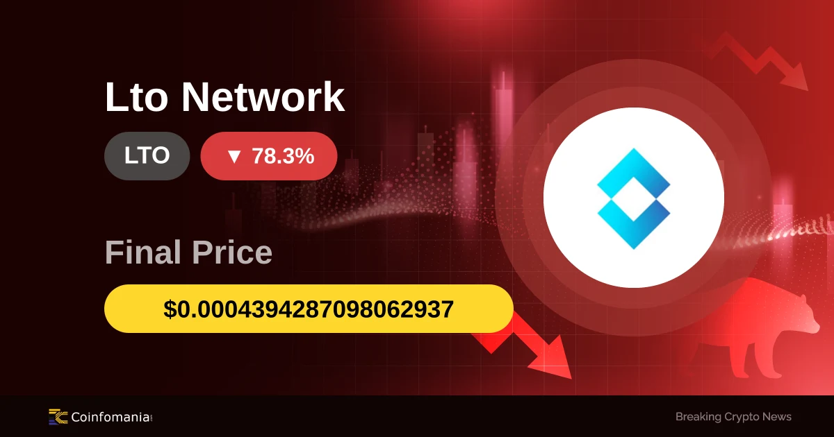 LTO Network Plunges 78.32% — What’s Next for Traders?