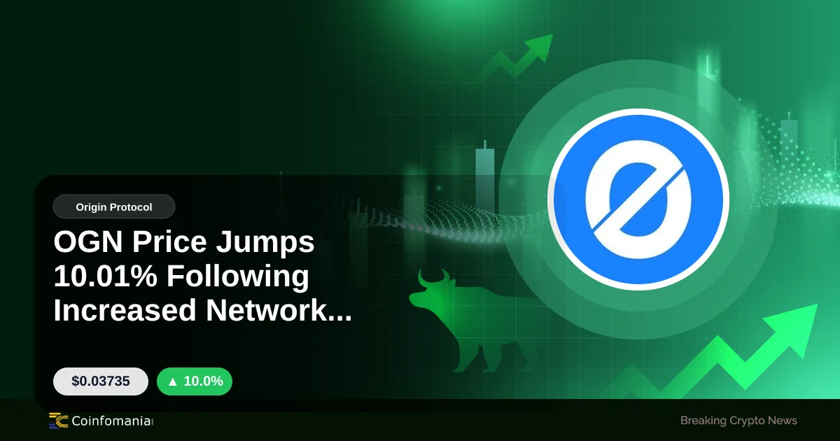 OGN Price Jumps 10.01% Following Increased Network Activity
