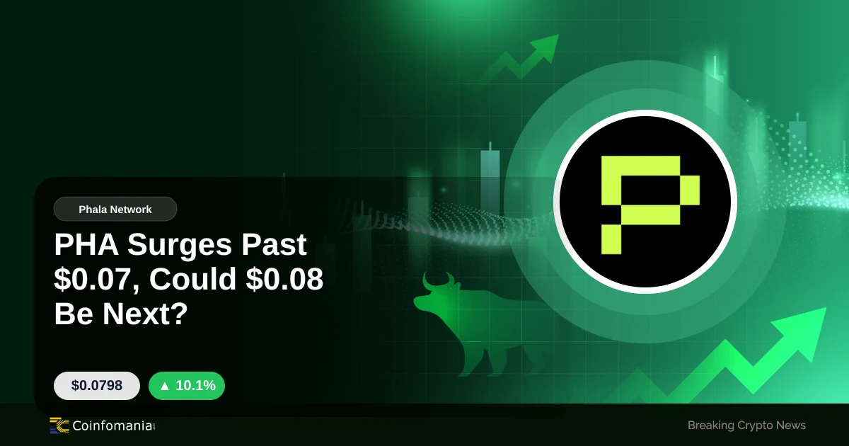PHA Surges Past $0.07, Could $0.08 Be Next?