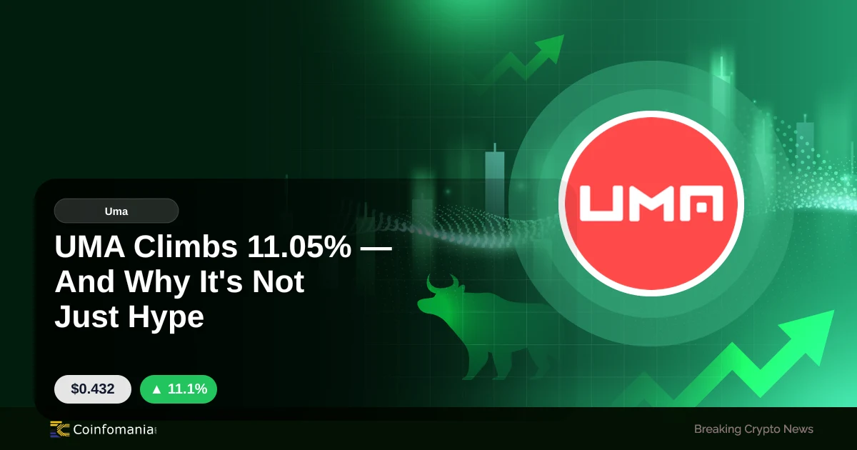 UMA Climbs 11.05% — And Why It’s Not Just Hype
