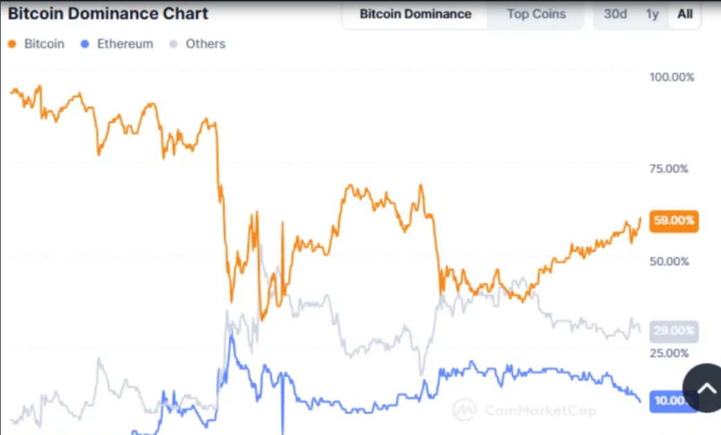 Bitcoin Dominance Chart