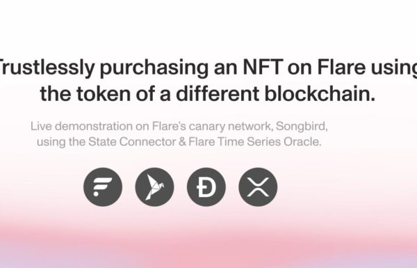 Trustlessly purchasing an NFT on Flare using the token of a different blockchain.