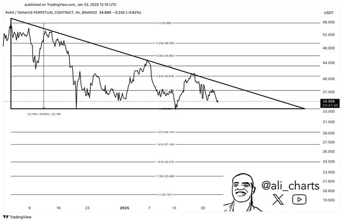 AVAX chart